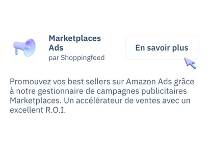 Nouvelle fonctionnalité : Marketplace Ads - Blog Shoppingfeed