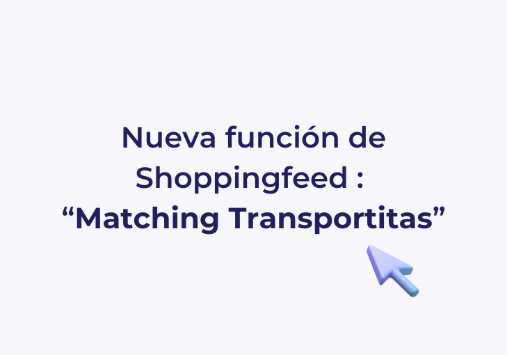 Nueva función de Shoppingfeed: